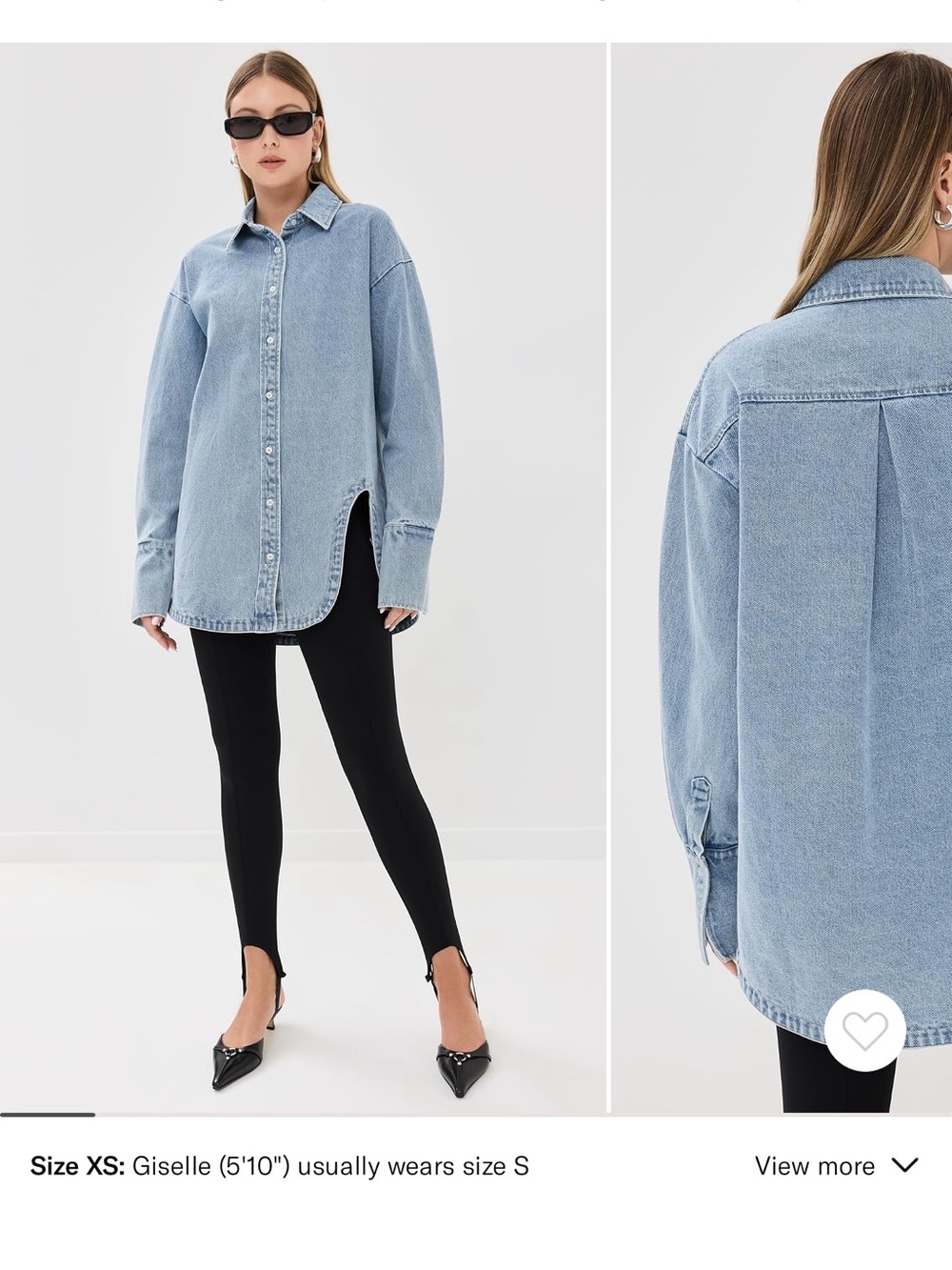 Lioness Off Duty Denim Shirt